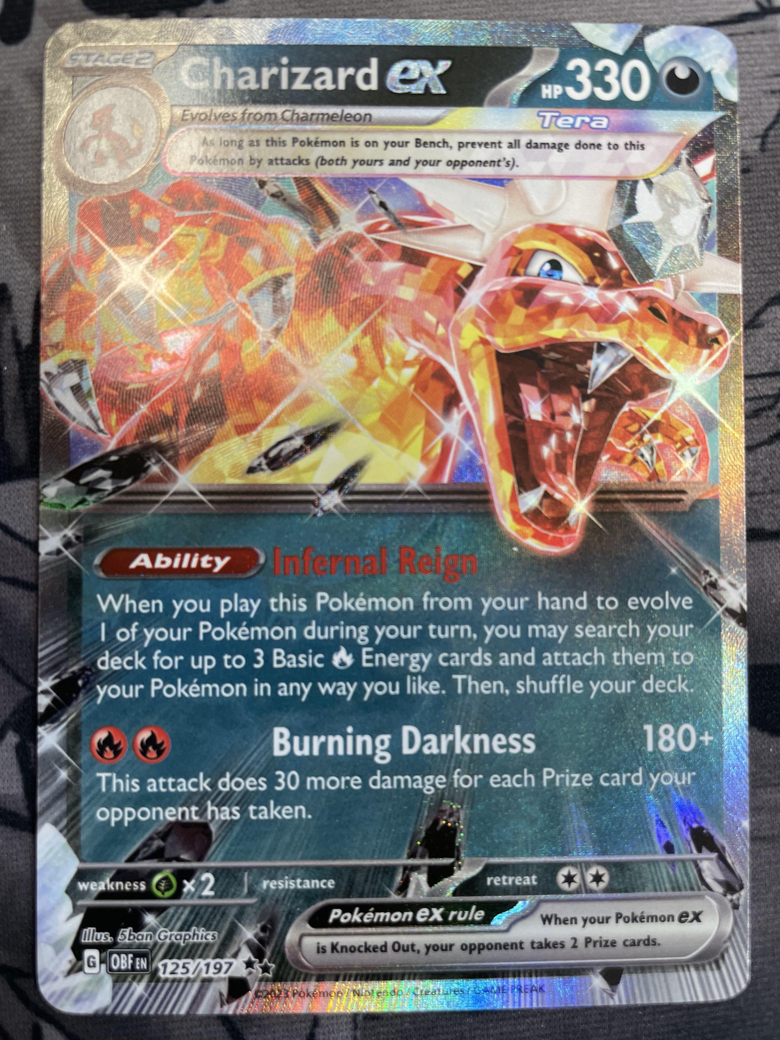 Charizard ex - 125/197 - Double Rare